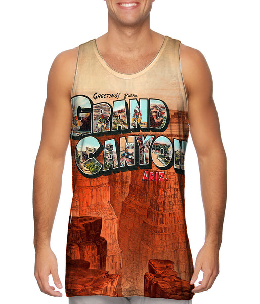 Greetings From The Grand Canyon 063 Mens Tank Top