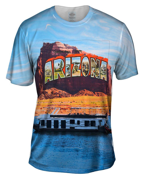 Greetings From Arizona 064 Mens T-Shirt