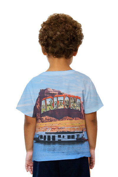 Kids Greetings From Arizona 064 Kids T-Shirt