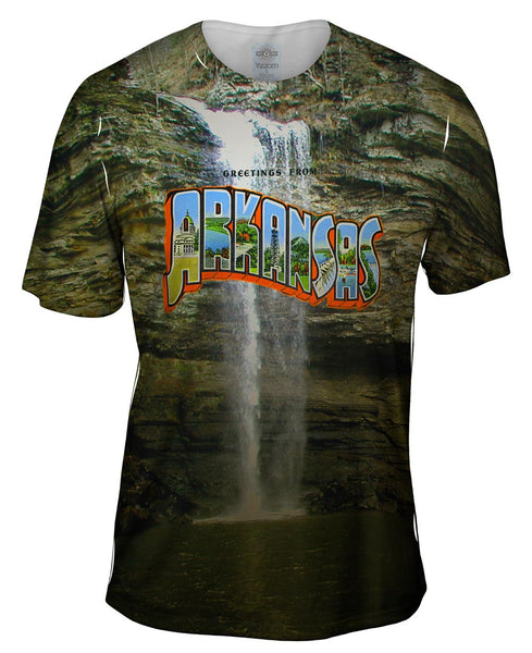 Greetings From Arkansas 065 Mens T-Shirt