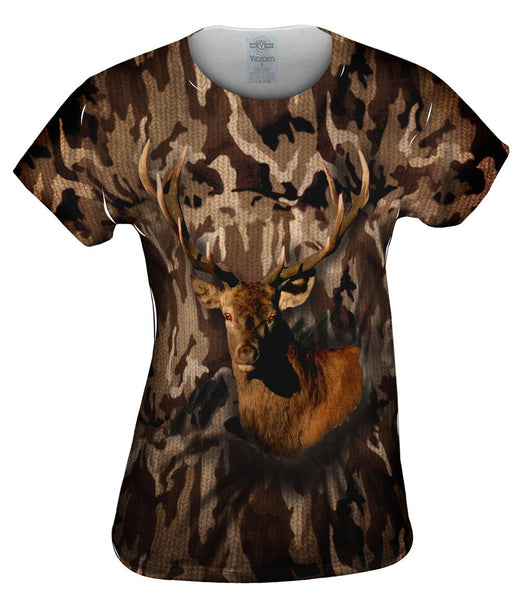 Camouflage Torque deer Womens Top