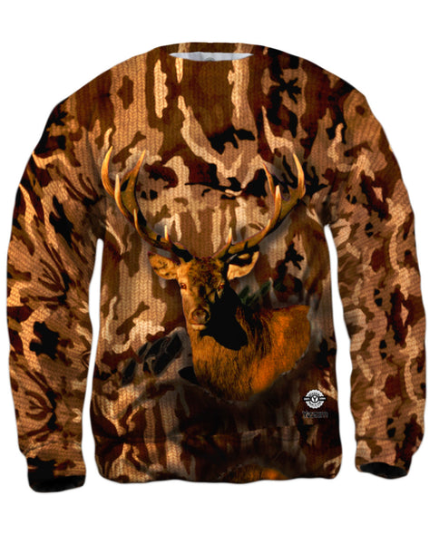 Camouflage Torque deer Mens Sweatshirt