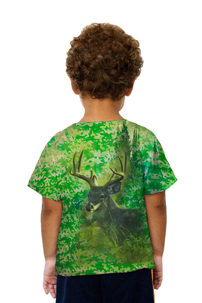 Kids Camouflage Kelly Deer Kids T-Shirt