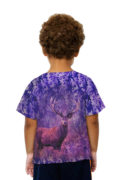 Kids Camouflage Starlight Deer Kids T-Shirt