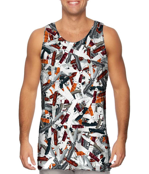 Knives To Spare Mens Tank Top