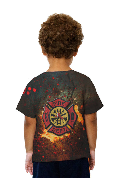 Kids Emblem Fire&nbsp;Kids T-Shirt