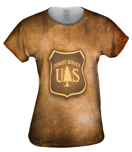 Forest Service Box Womens Top