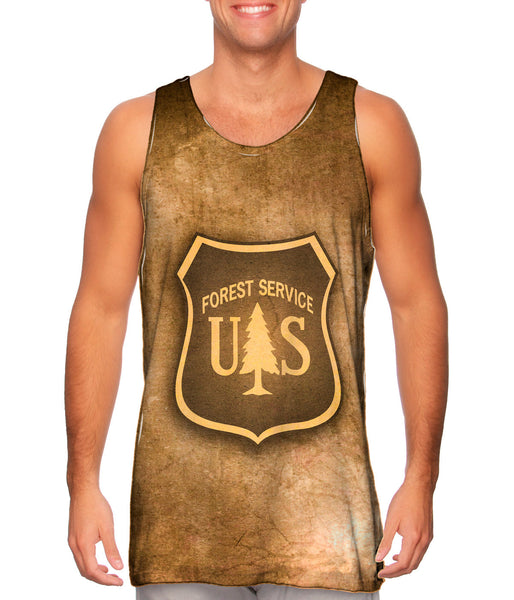 Forest Service Box&nbsp;Mens Tank Top