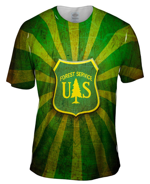 Forest Service Star Mens T-Shirt