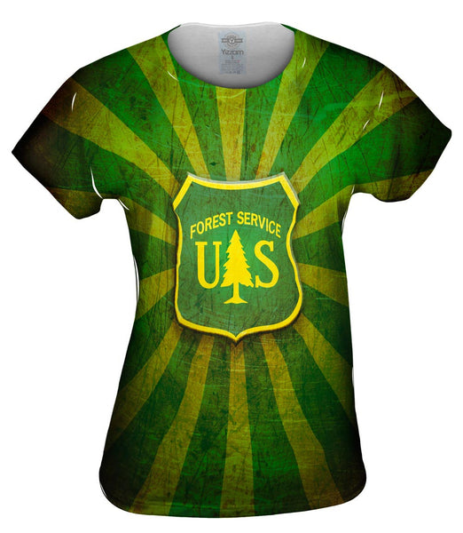 Forest Service Star Womens Top