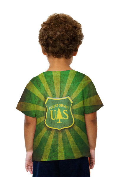 Kids Forest Service Star&nbsp;Kids T-Shirt