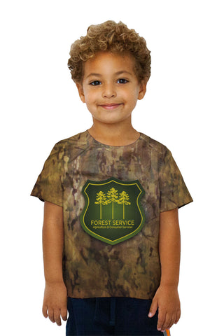 Kids Forest Service Brown Camo