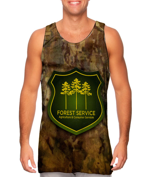 Forest Service Brown Camo&nbsp;Mens Tank Top