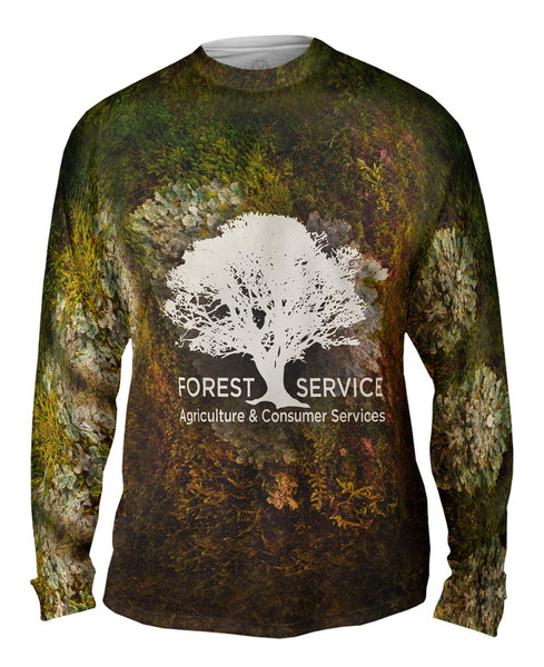 Forest Service Heart Moss Mens Long Sleeve