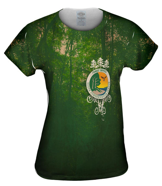 Forest Service Trio Tree&nbsp;Womens Top