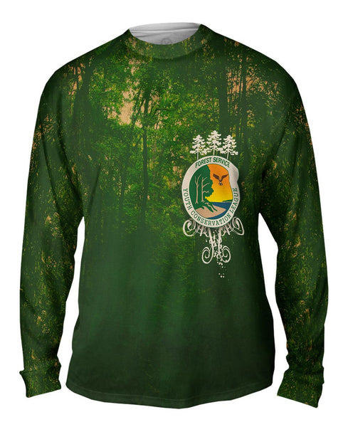 Forest Service Trio Tree Mens Long Sleeve