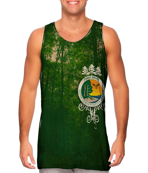Forest Service Trio Tree&nbsp;Mens Tank Top
