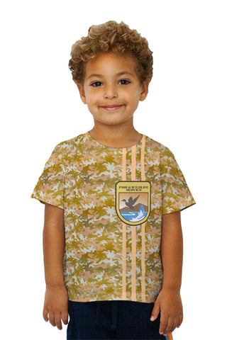Kids Wildlife Service Yellow Camo