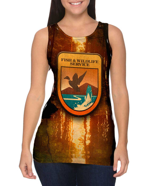 Wildlife Service Lake&nbsp;Womens Tank Top