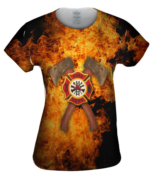 Firefighter Ax&nbsp;Womens Top