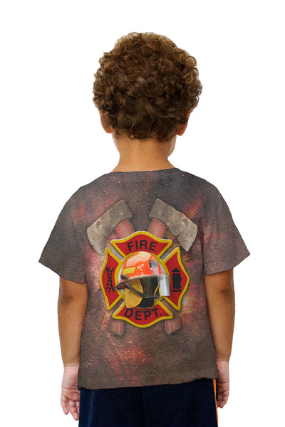 Kids Firefighter Helmet&nbsp;Kids T-Shirt