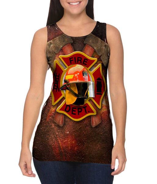 Firefighter Helmet&nbsp;Womens Tank Top