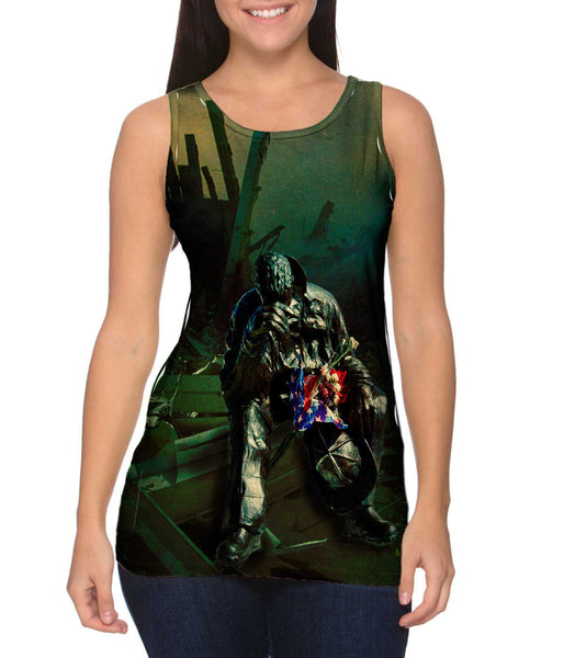 Firefighter Sit&nbsp;Womens Tank Top