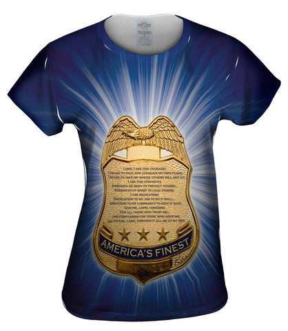 Police Prayer Badge