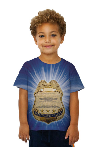 Kids Police Prayer Badge