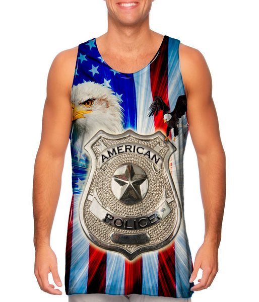 Police Pride Badge&nbsp;Mens Tank Top