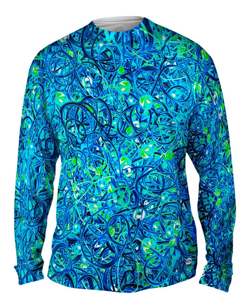 Doctor Pride Stethoscope Blue&nbsp;Mens Long Sleeve