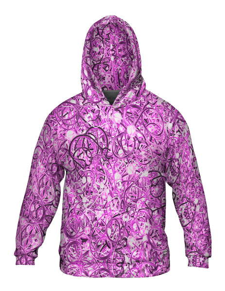 Doctor Pride Stethoscope Purple Mens Hoodie Sweater