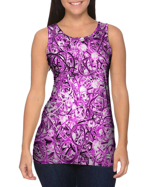 Doctor Pride Stethoscope Purple&nbsp;Womens Tank Top