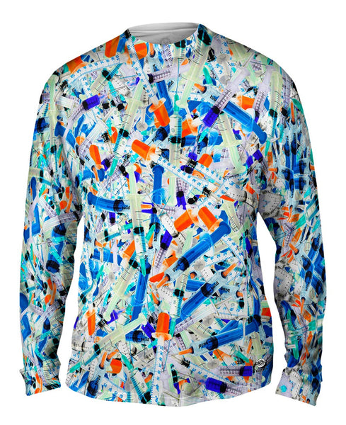 Doctor Pride Syringes&nbsp;Mens Long Sleeve