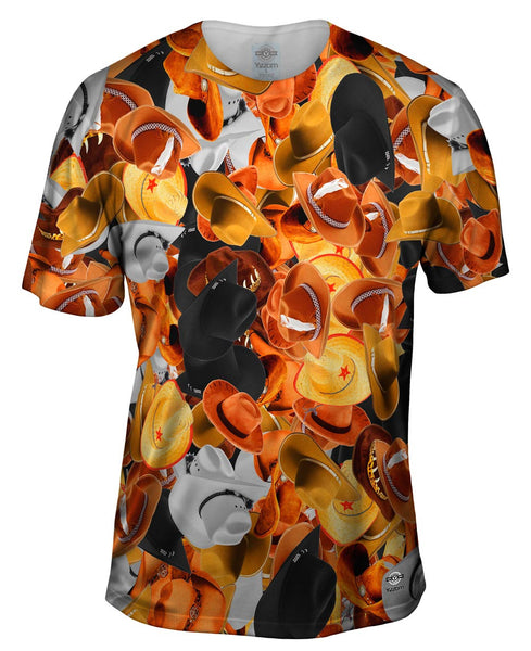 Cowboy Hat Rodeo Pride&nbsp;Mens T-Shirt