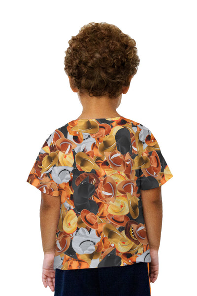 Kids Cowboy Hat Rodeo Pride&nbsp;Kids T-Shirt