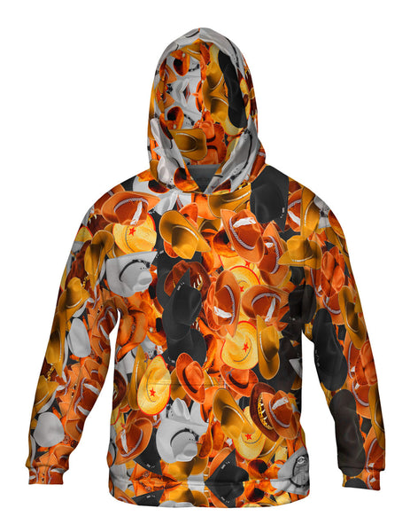 Cowboy Hat Rodeo Pride Mens Hoodie Sweater