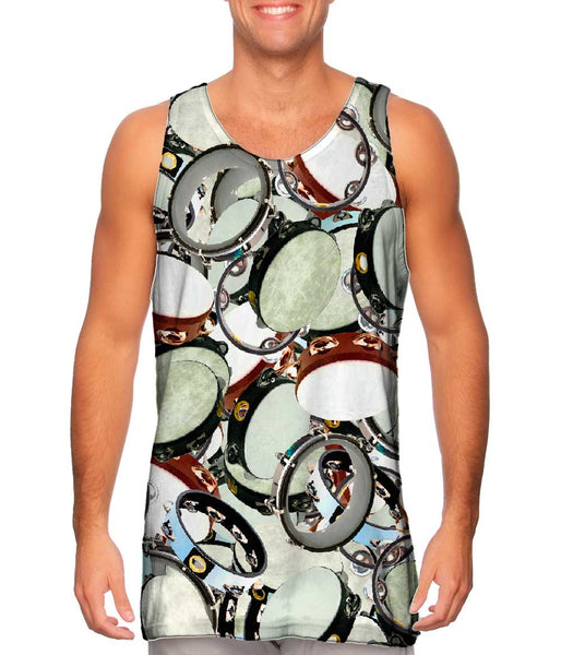 Tambourine Musician Pride&nbsp;Mens Tank Top