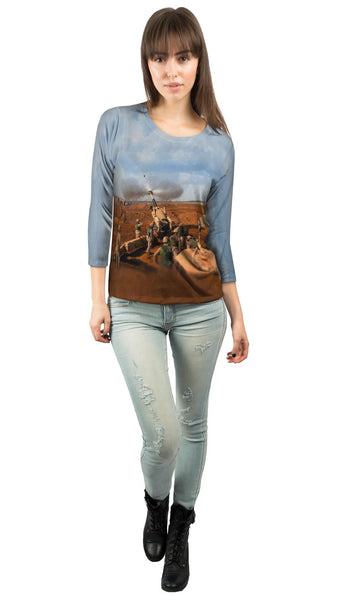 Marines In Fallujah&nbsp;Womens 3/4 Sleeve
