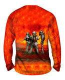 Wall Of Flame Firefighters