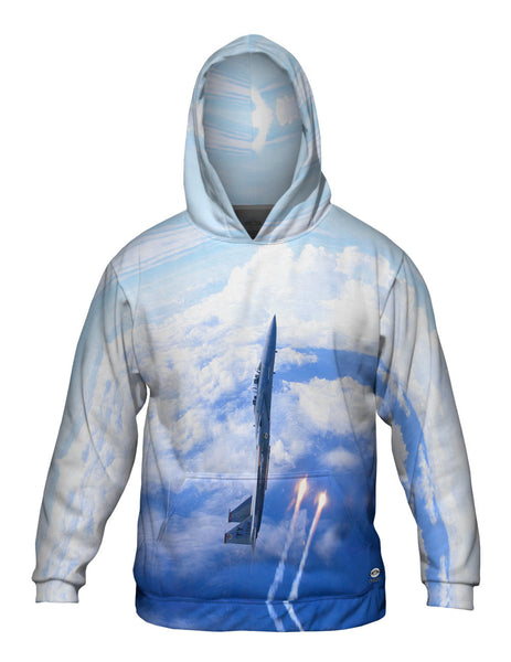 Air Force F15 Vertical Deploy Mens Hoodie Sweater