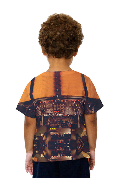 Kids Douglas Vc 54C Skymaster Cockpit&nbsp;Kids T-Shirt