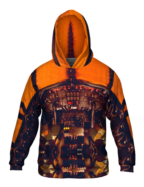 Douglas Vc 54C Skymaster Cockpit&nbsp;Mens Hoodie Sweater