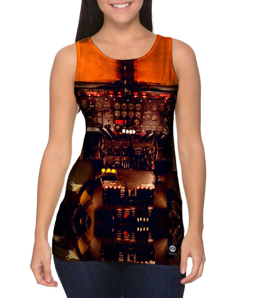 Douglas Vc 54C Skymaster Cockpit&nbsp;Womens Tank Top
