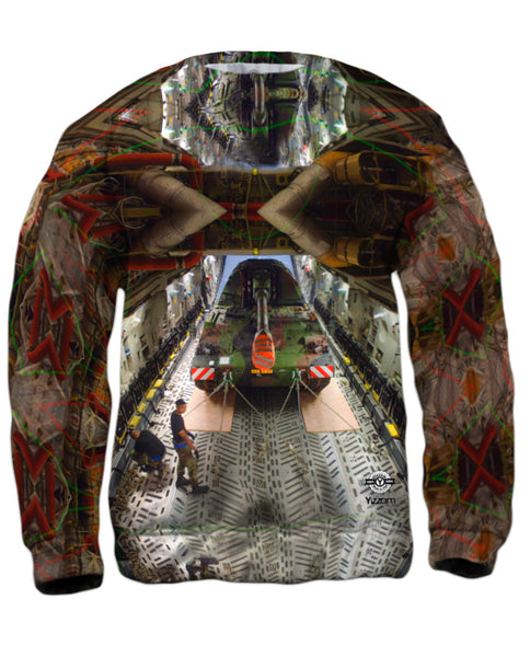 Transporting A Dutch Pzh 2000&nbsp;Mens Sweatshirt