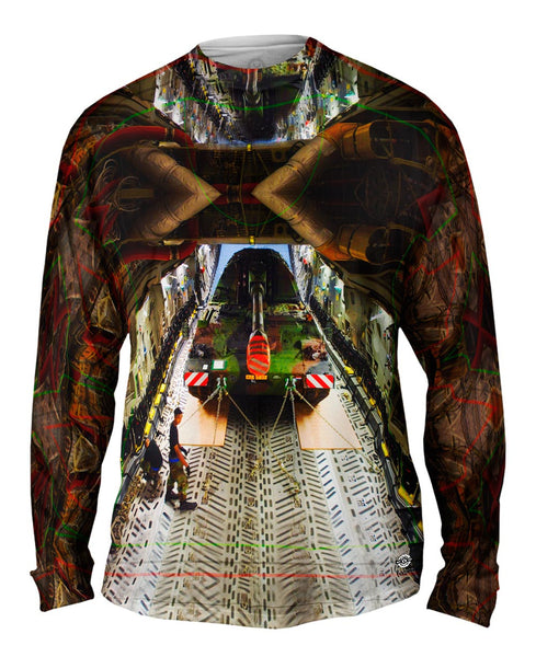 Transporting A Dutch Pzh 2000&nbsp;Mens Long Sleeve