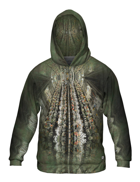 Troop Deployment Mens Hoodie Sweater