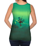 P 51 Mustang Plane Green