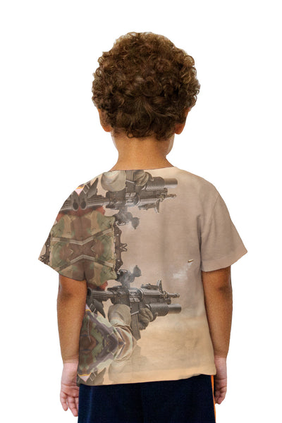 Kids Bullet Casing Mid Flight&nbsp;Kids T-Shirt