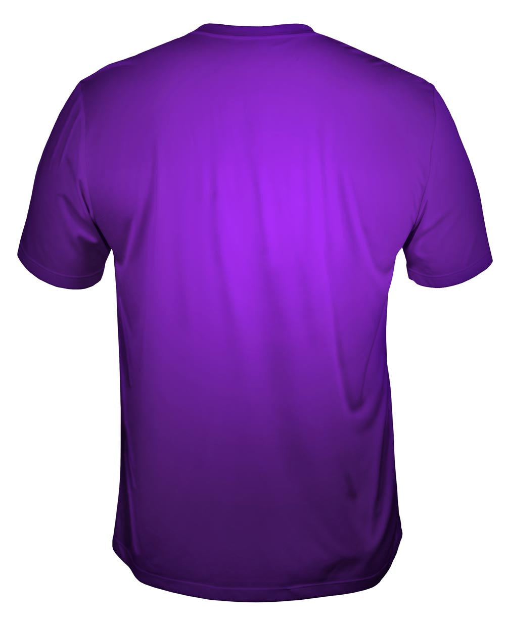 Tシャツ・カットソー NAMACHEKO Men T-shirt Violet 75506002 PURPLE PURPLE MEN'S V-NECK T-SHIRT Monochrome Bright tee shirt